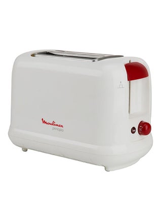Principio 2-Slots Toaster 850.0 W 677219 White/Red - v1606464793/N40970926A_1