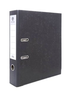 ATLAS 30-Piece Laminated Box File Black 