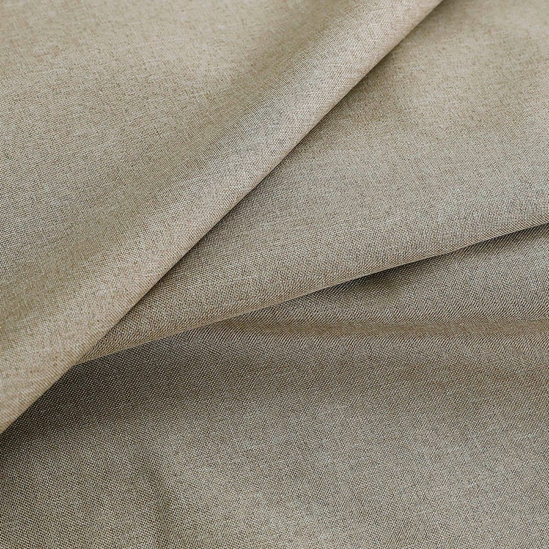 Set Of 2-Panels (53x106inch) Grommet Insulated Blackout Room Curtains Camel 35*1*30cm  - Image 5