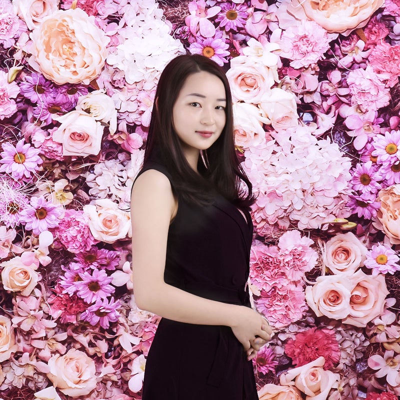 ANDOER 2x3m/6.6x9.8ft Flower Wood Pattern Large Photography Backdrop Background Multicolor - Image 5