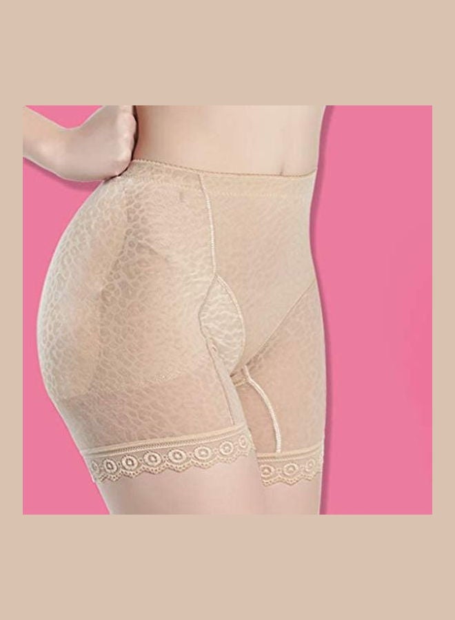 Removable Hip Pad Filling Booster Panties Beige  - Image 3
