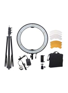 Rl-650S Camera Photo Video 18 Inch 48 Centimeter Outer 55W 240 Pieces LED Light Black