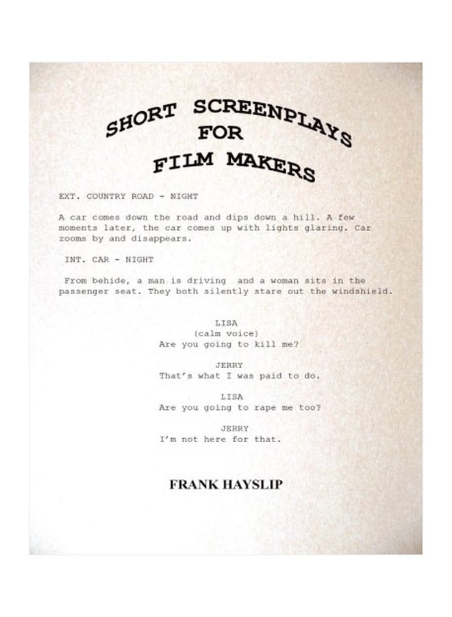 Short Screenplays For Film Makers paperback english - 01-Jan-2016 