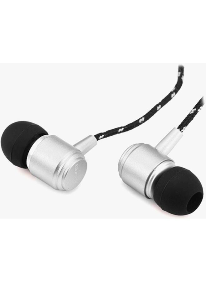 Awei ES-Q35 In-Ear Earphones Silver/Black - Image 3