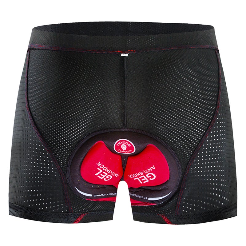 Men Silica Gel Pad Bicycle Shorts XL - v1606472388/N42529221A_4