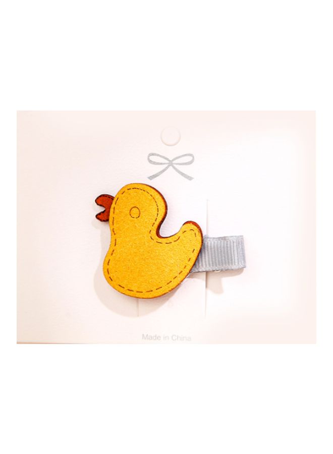 مشبك شعر على شكل بطة