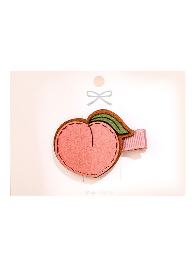 Beauenty Peach Themed Hair Clip 
