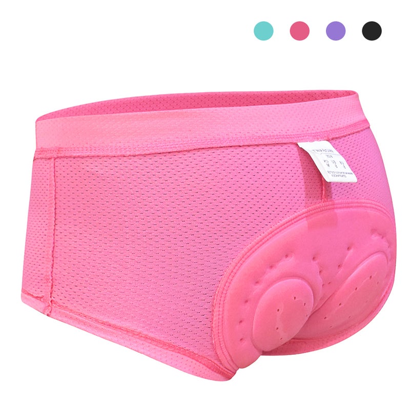Women Cycling 3D Gel Padded Breathable Bike Riding Underwear Shorts M - Image 1