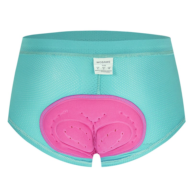 Women Cycling 3D Gel Padded Breathable Bike Riding Underwear Shorts XL - Image 3