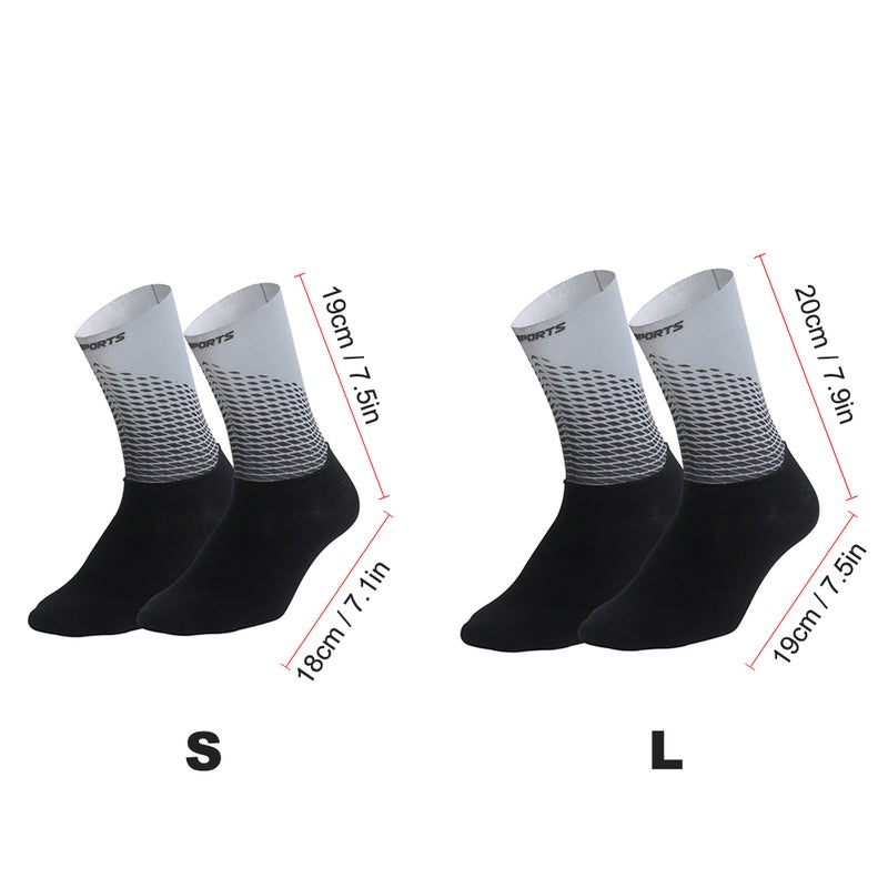 Generic Men Professional Cycling Running Antibacterial Socks L - Image 2