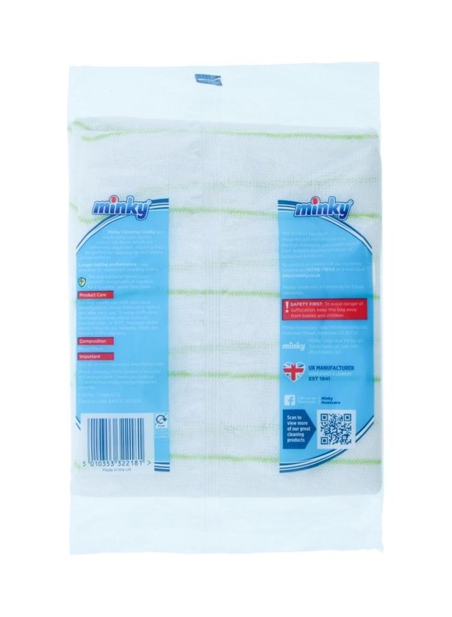 مينكي مجموعة مناديل مينكي للتنظيف مضادة للبكتيريا مكونة من 3 قطع موتليكولور - Image 2