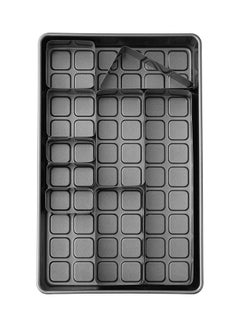 Wilton 10-Piece Celebration Pan Set Grey 36.5x22.5x5.08cm  - Image 1