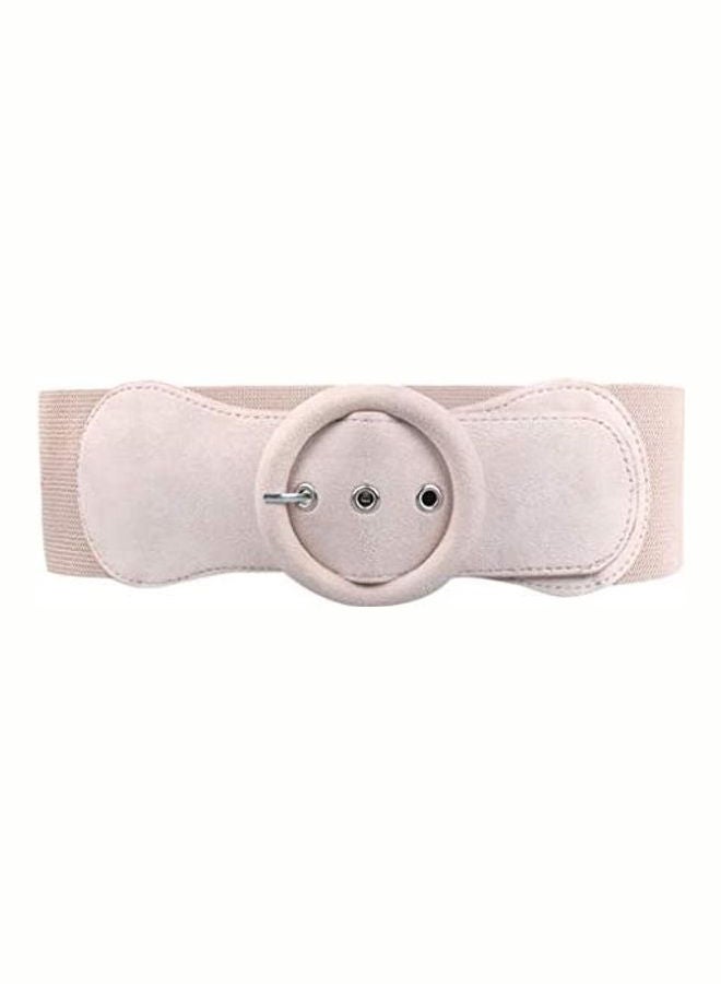 Fashion Women Boho Lady Vintage Solid Buckle Waist Belt Waistband Accessories brown  - Image 1