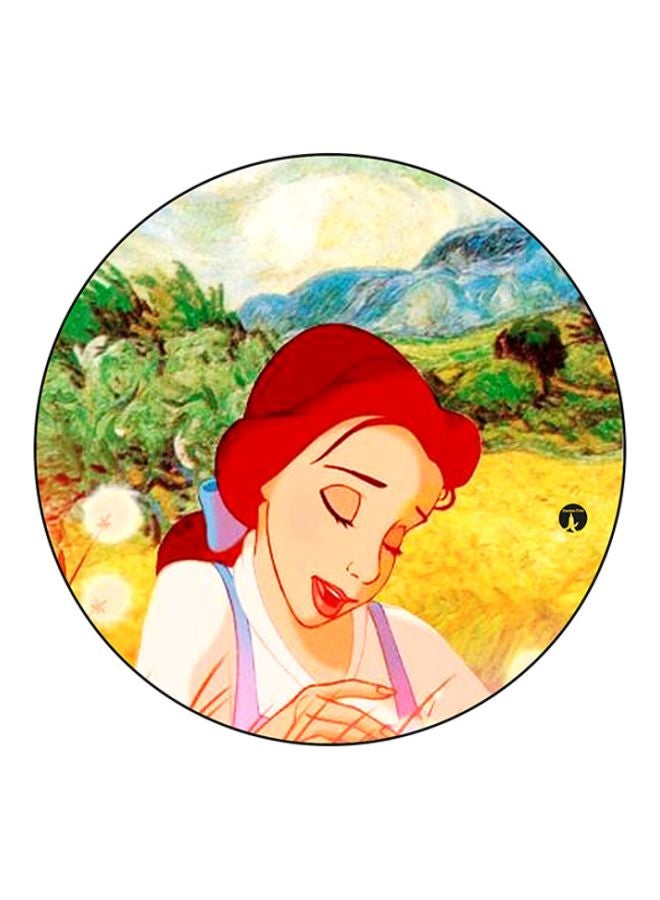 BP Disney Printed Mouse Pad Beige/Green/Yellow