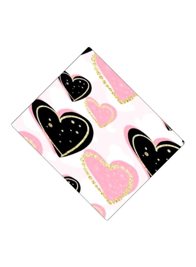 BP Printed Anti-Slip Gaming Mouse Pad Black/Pink/Gold - Image 2