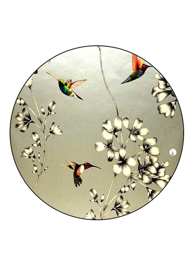 BP Birds Printed Mouse Pad Grey/White/Black