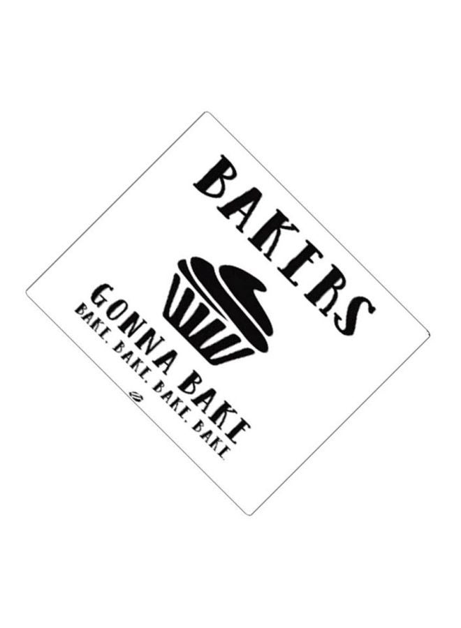 BP Printed Anti-Slip Gaming Mouse Pad White/Black - Image 2