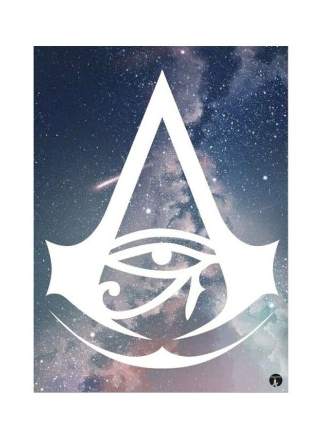 BP Assassin's Creed Printed Mousepad White/Blue/Brown
