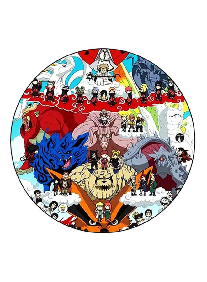 BP Anime Naruto Print Mouse Pad Multicolour