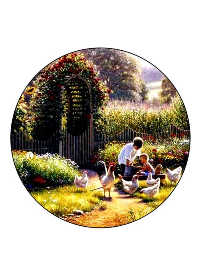 BP Vintage Art Printed Mouse Pad