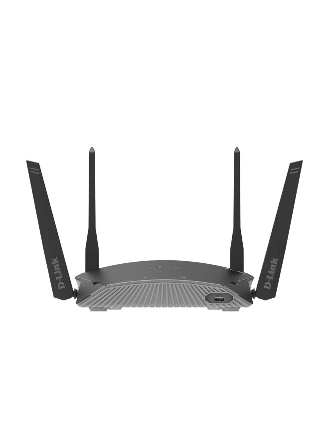 Dir-1760 Exo Ac1750 Smart Mesh Wi-Fi Router Black