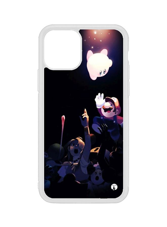 بي بي غطاء حماية واقٍ لهاتف أبل آيفون 11 برو ماكس أسود/أزرق/أبيض