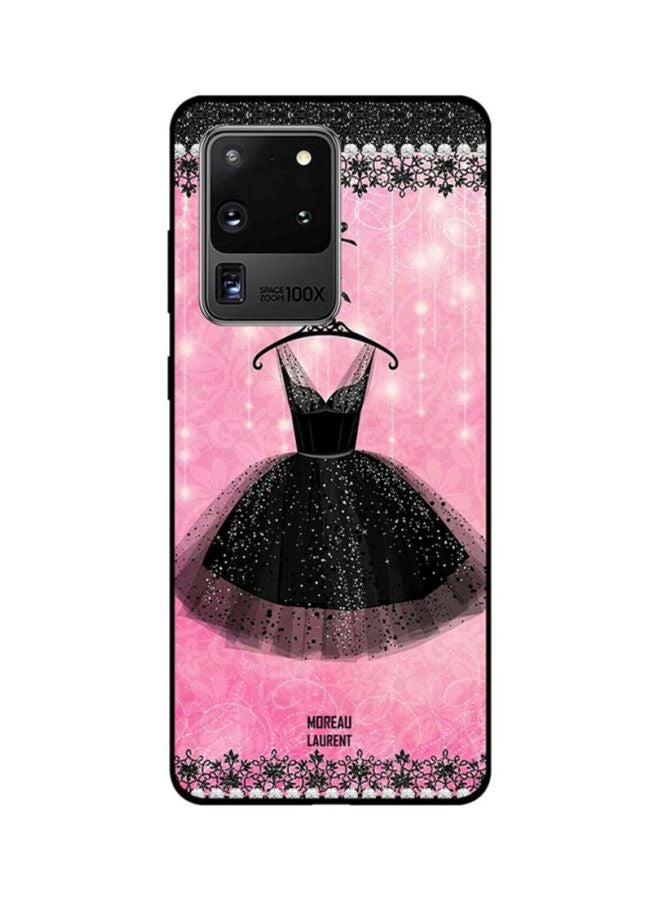 Moreau Laurent Skin Case Cover -for Samsung Galaxy S20 Ultra Black Hanging Dress Black Hanging Dress