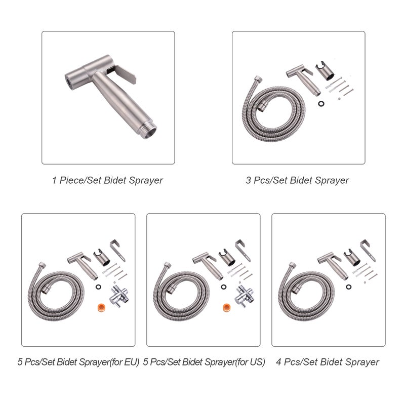 إيهوم رشاش ماء شطاف محمول باليد فضي 22سنتيغرام - Image 2
