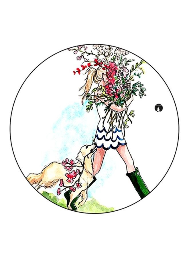 BP Girl Printed Mouse Pad Multicolour
