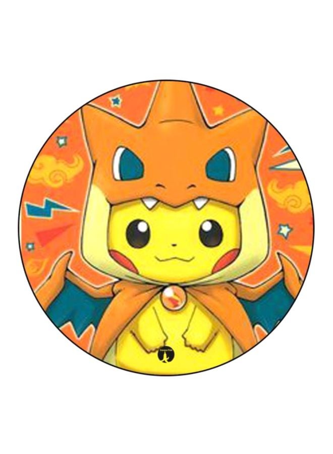 بي بي لوحة ماوس بطبعة 'Pokemon' بني/ أصفر/ أزرق