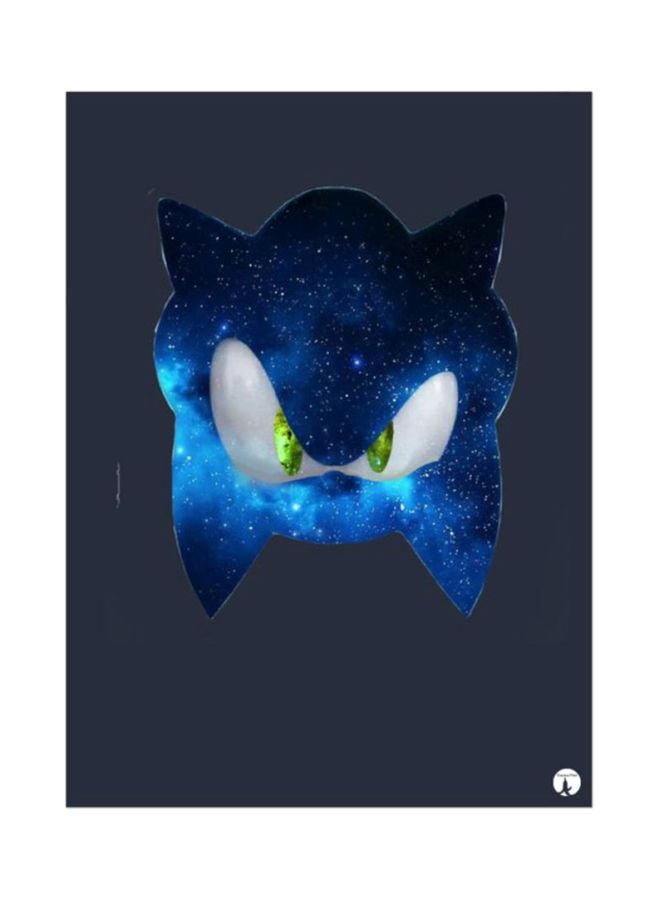 BP The Video Game Sonic Mouse Pad Grey/Blue/Green
