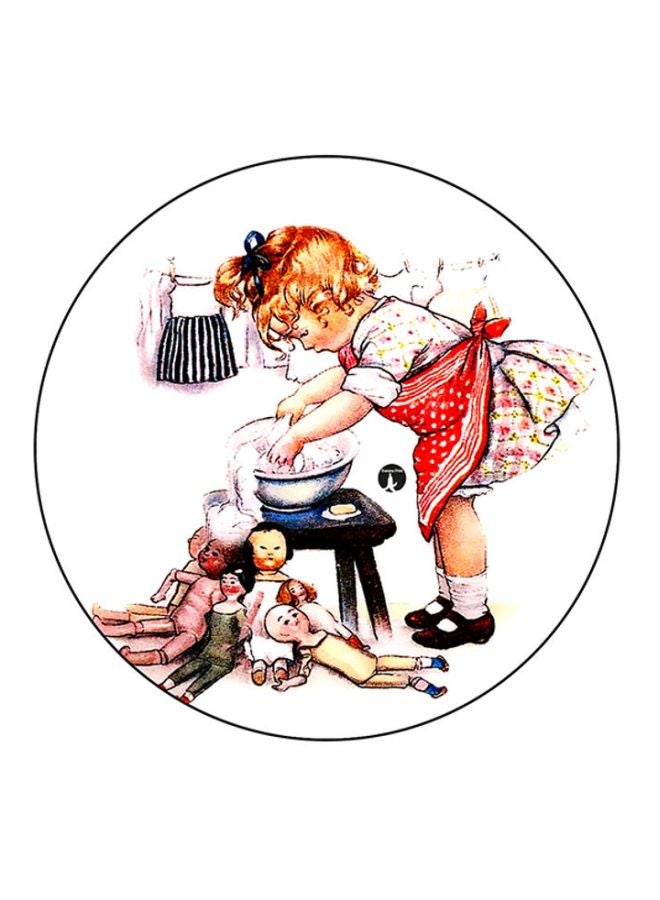 لوحة ماوس بتصميم كلاسيكي فينتيدج متعدد الألوان