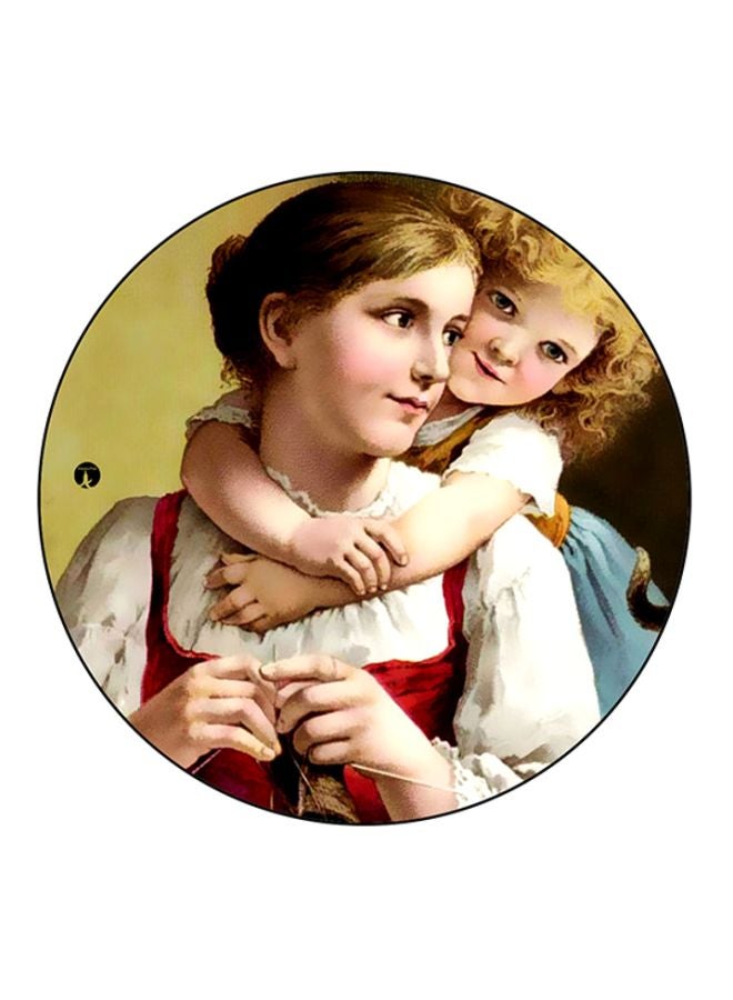 بي بي لوحة ماوس بتصميم كلاسيكي فينتيدج متعدد الألوان