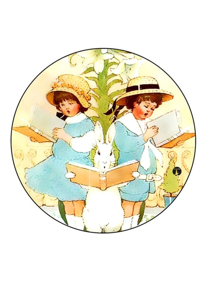 بي بي قاعدة ماوس عليها رسومات مطبوعة متعدد الألوان