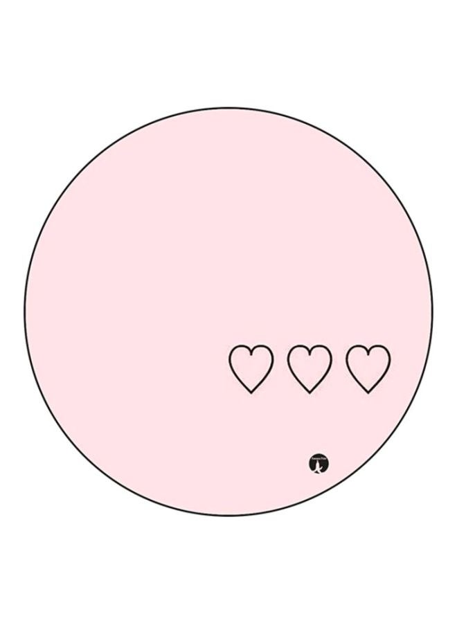 BP Hearts Mouse Pad Pink 
