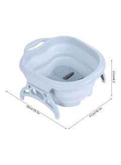 AIWANTO Collapsible Foot Soaking Bath Basin With Massage Roller  - Image 2