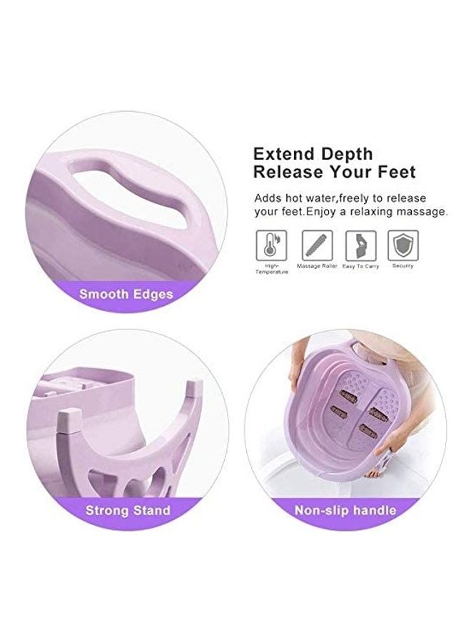AIWANTO Portable Foot Soaking Tub with Massage Rolling Balls - Image 3