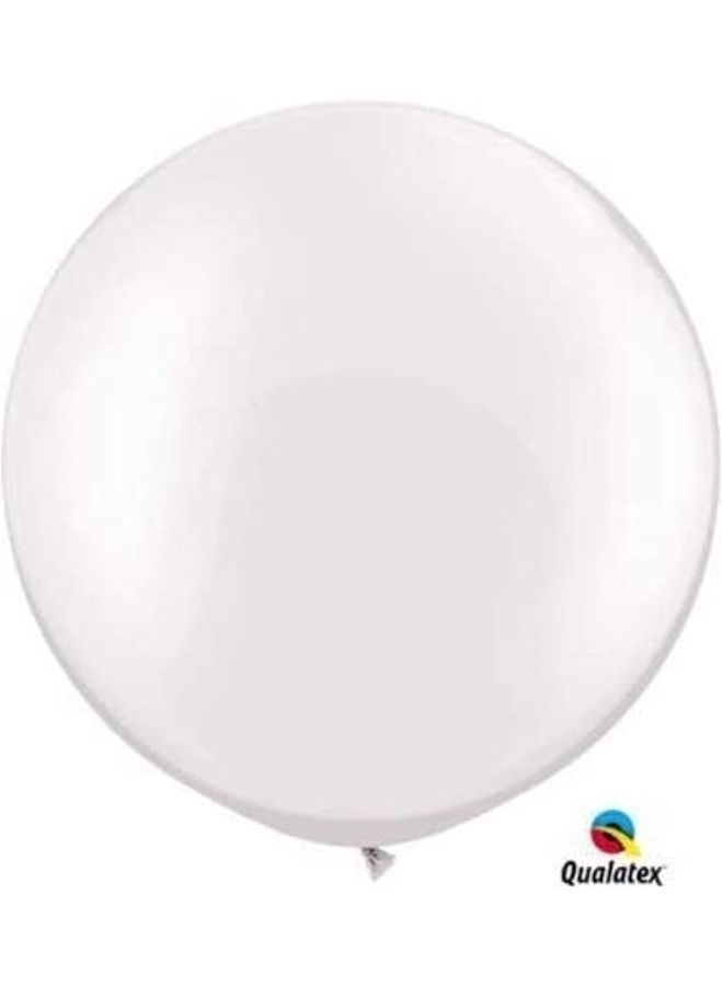 Qualatex - Pack Of 2 Round Balloons 30inch - Image 1