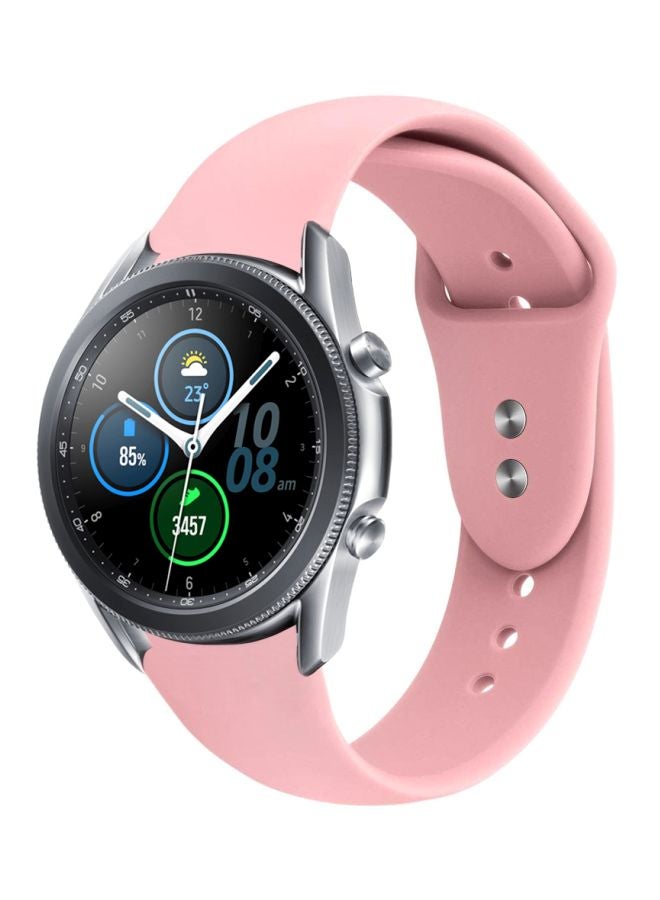 Perfii Replacement Band For Samsung Galaxy Watch3 45mm Light Pink
