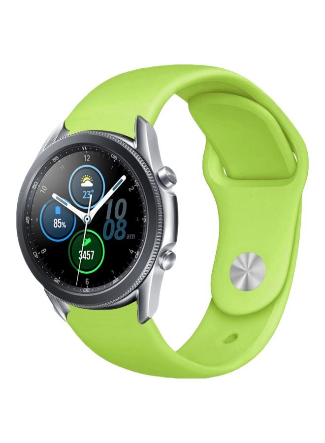 Perfii Replacement Band For Samsung Galaxy Watch3 45mm Green