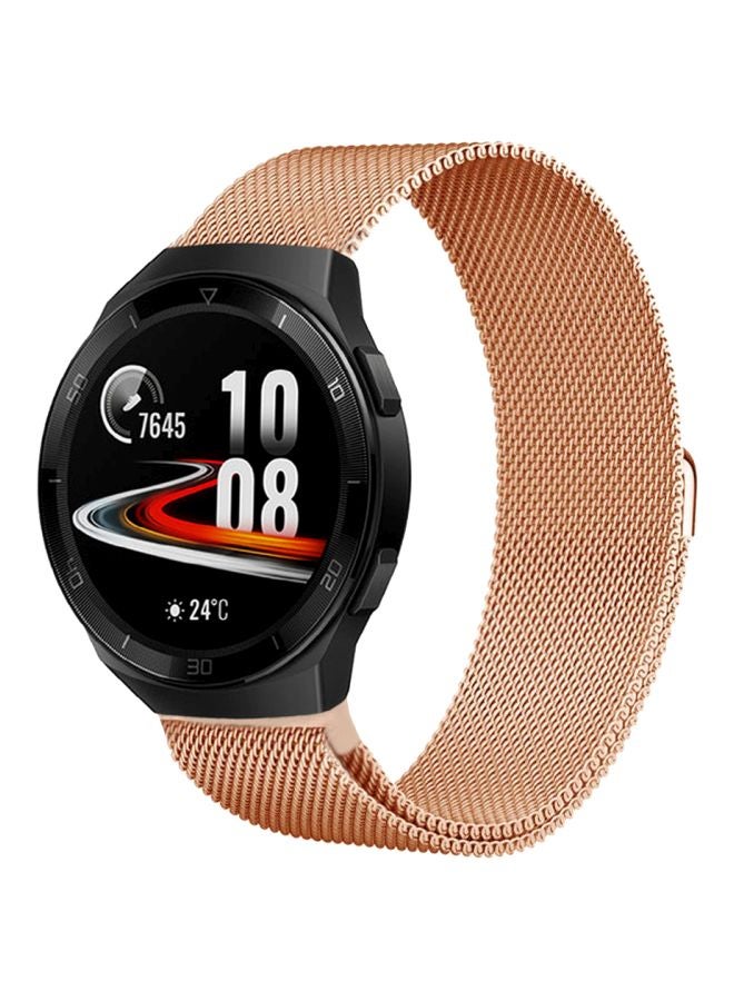 Perfii Replacement Band For Huawei Watch GT 2e 46mm Rose Gold