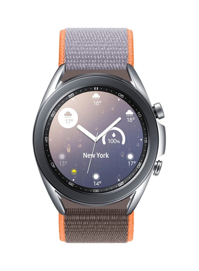 Perfii Replacement Band For Samsung Galaxy Watch3 41mm Vitamin Orange/Brown - Image 1