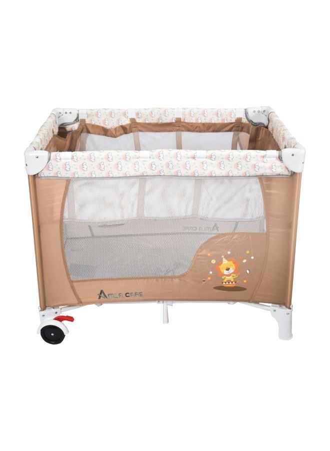 أملا ساحة لعب متنقلة بتصميم سرير للأطفال - Image 2