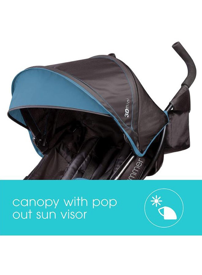 summer infant - 3D Mini Convenience Stroller - Dusty Blue - Image 1