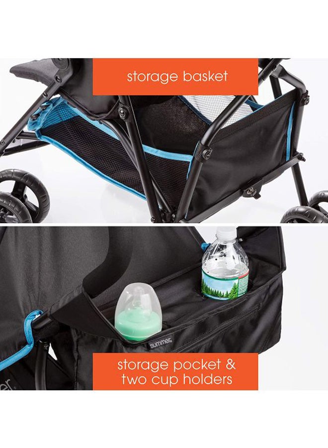 summer infant - 3D Mini Convenience Stroller - Dusty Blue - Image 1