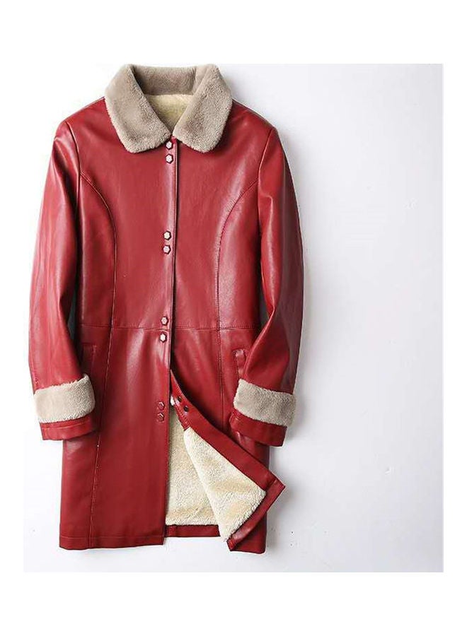 Long Sleeve Jacket Red  - Image 1