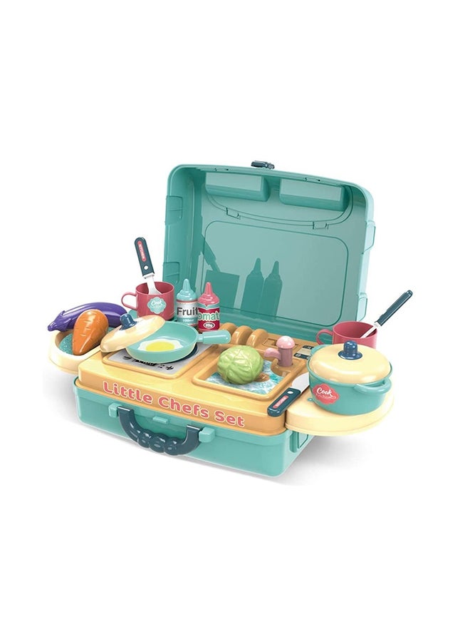XIONG CHENG - Kitchen Play Set, Little Chef Set, 3 in 1 - Image 1