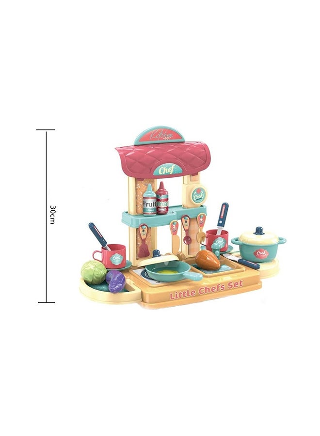 XIONG CHENG - Kitchen Play Set, Little Chef Set, 3 in 1 - Image 1