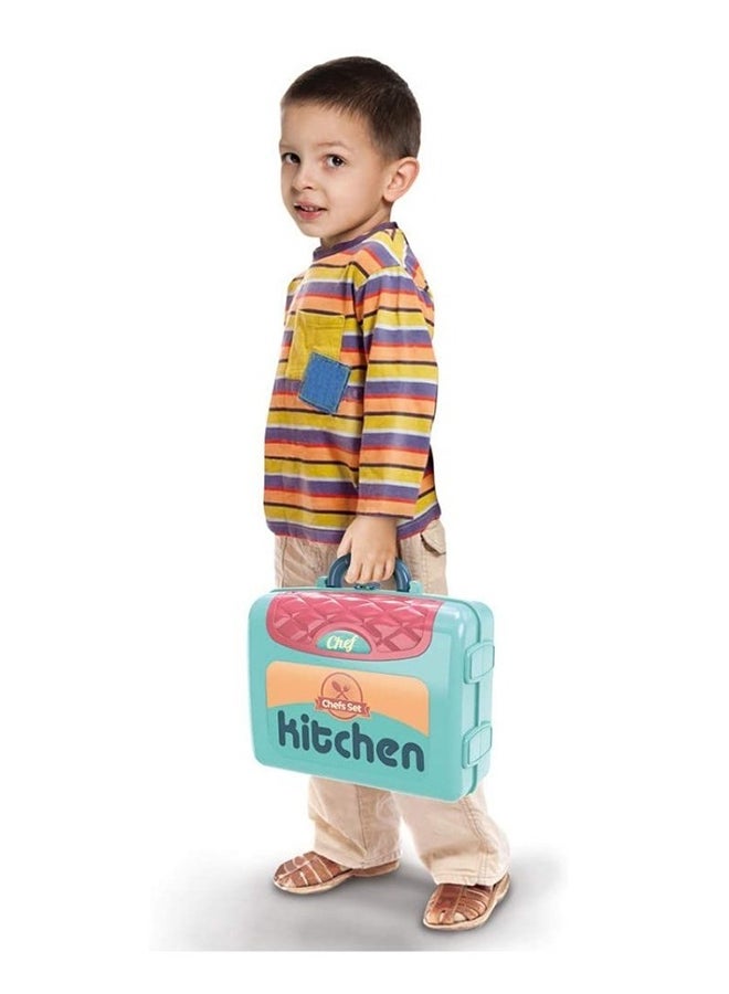 XIONG CHENG - Kitchen Play Set, Little Chef Set, 3 in 1 - Image 1