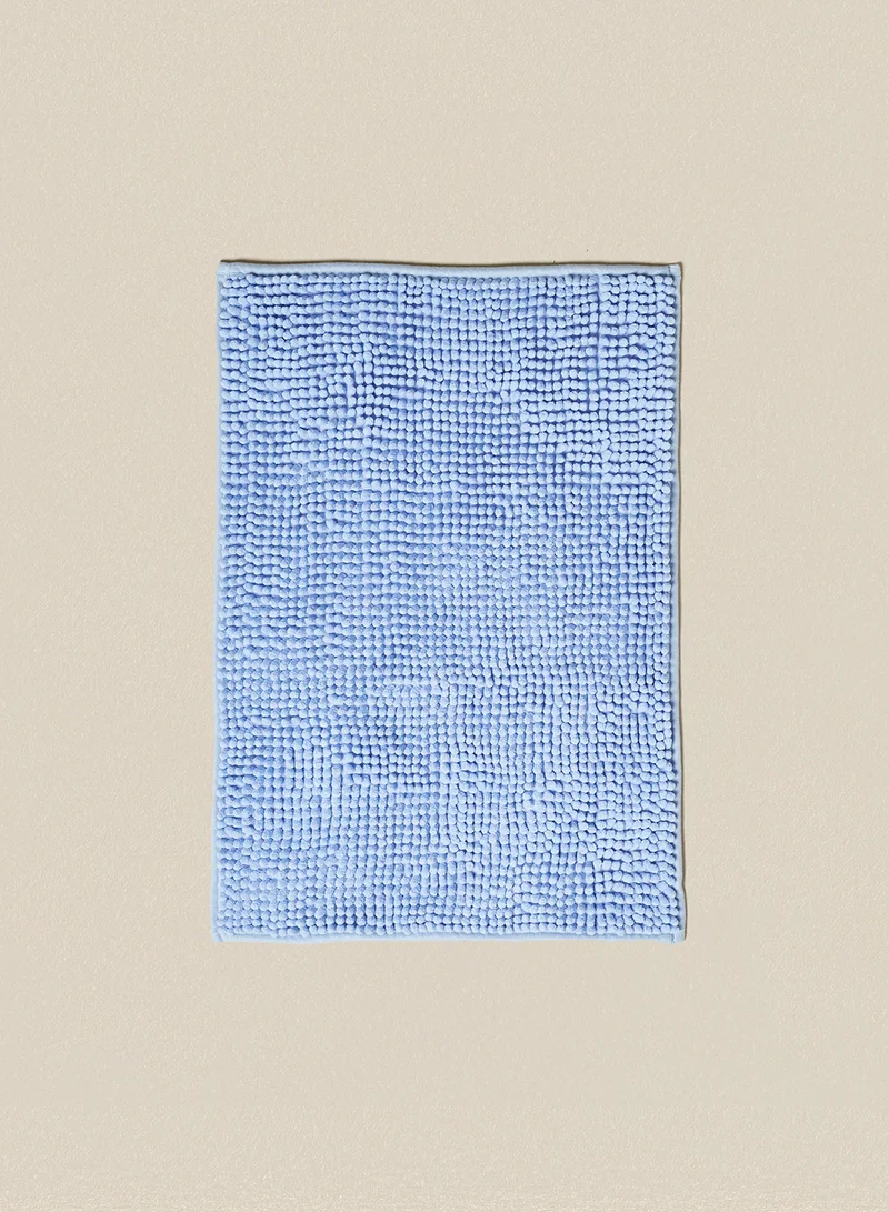 Noon East Bath Mat - 40X60 Cm-Lightblue Color - Bathroom Mat Soft And Cushion 2 - Piece Light Blue 40 x 60cm